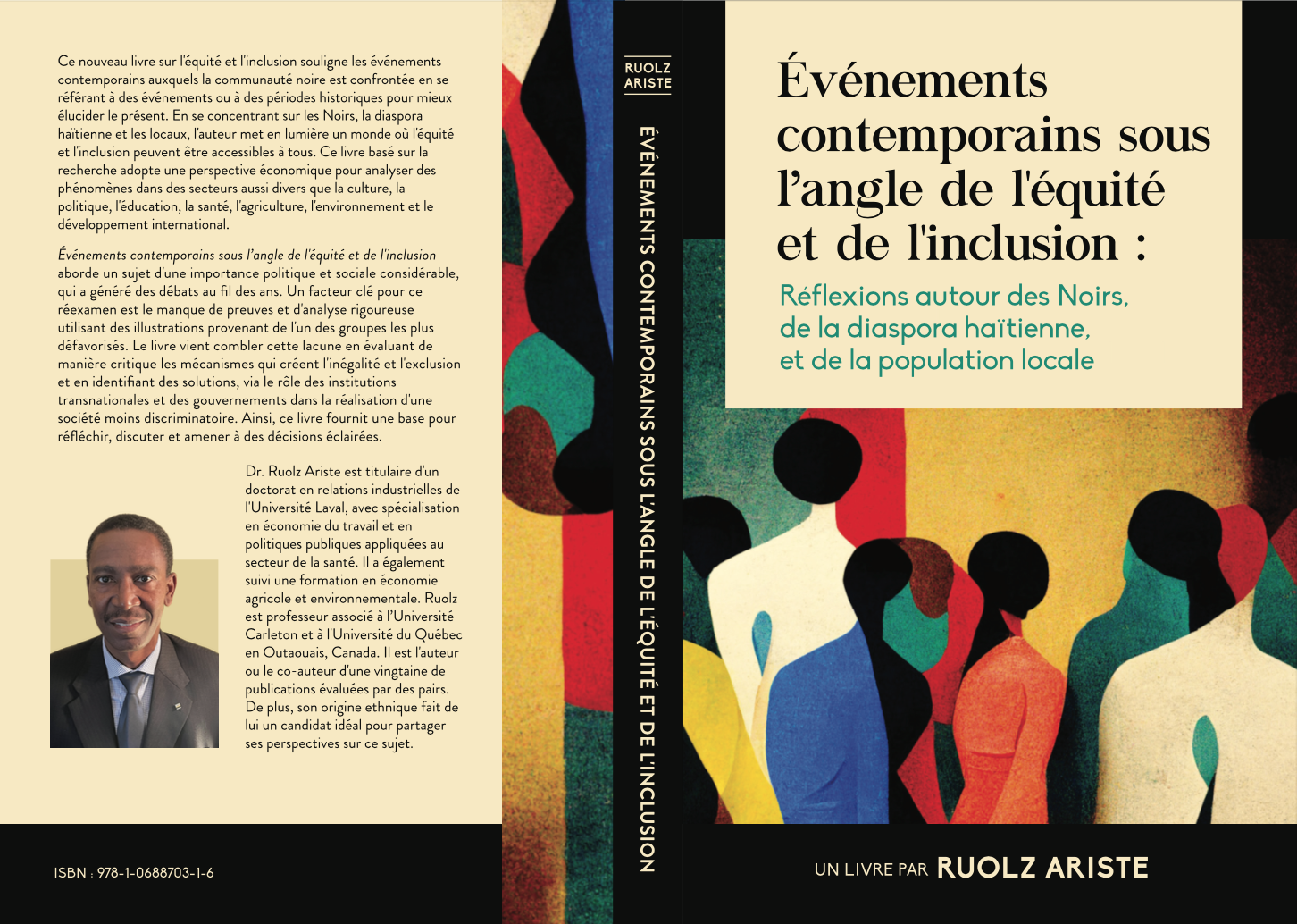 Défis et opportunités de l’équité et de l’inclusion : Dr. Ruolz Ariste délivre un décryptage à travers son livre